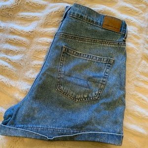 American Eagle High Waisted Mom Shorts